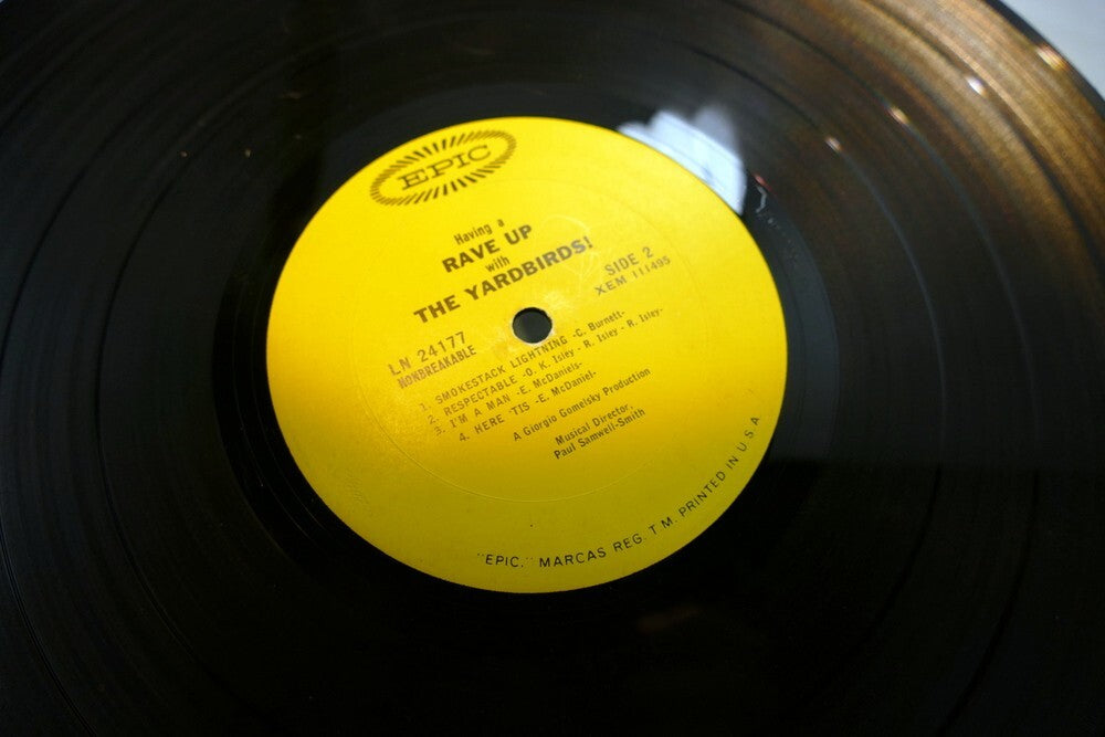 The Yardbirds – Having a RAVE UP with 60s LP LN24177 BN 26167 Epic Vinyl