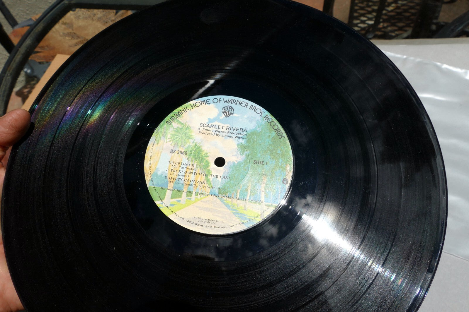 SCARLET  RIVERA - LP - Self Titled - Warner Bros. BS 3060 1979 VG