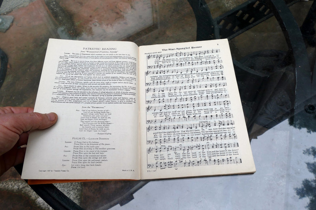 Sheet Music FAVORITE SONGS OF THE PEOPLE Vox Populi 1927 Theodore Presser Co