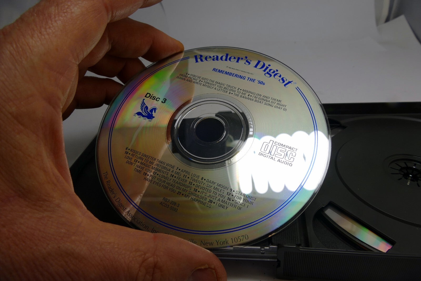 Readers Digest Remembering the 50's 3 CD Classic Three set Collector's Edition
