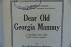 Dear Old Georgia Mammy 1920, by Harold Arlinghton Hummer