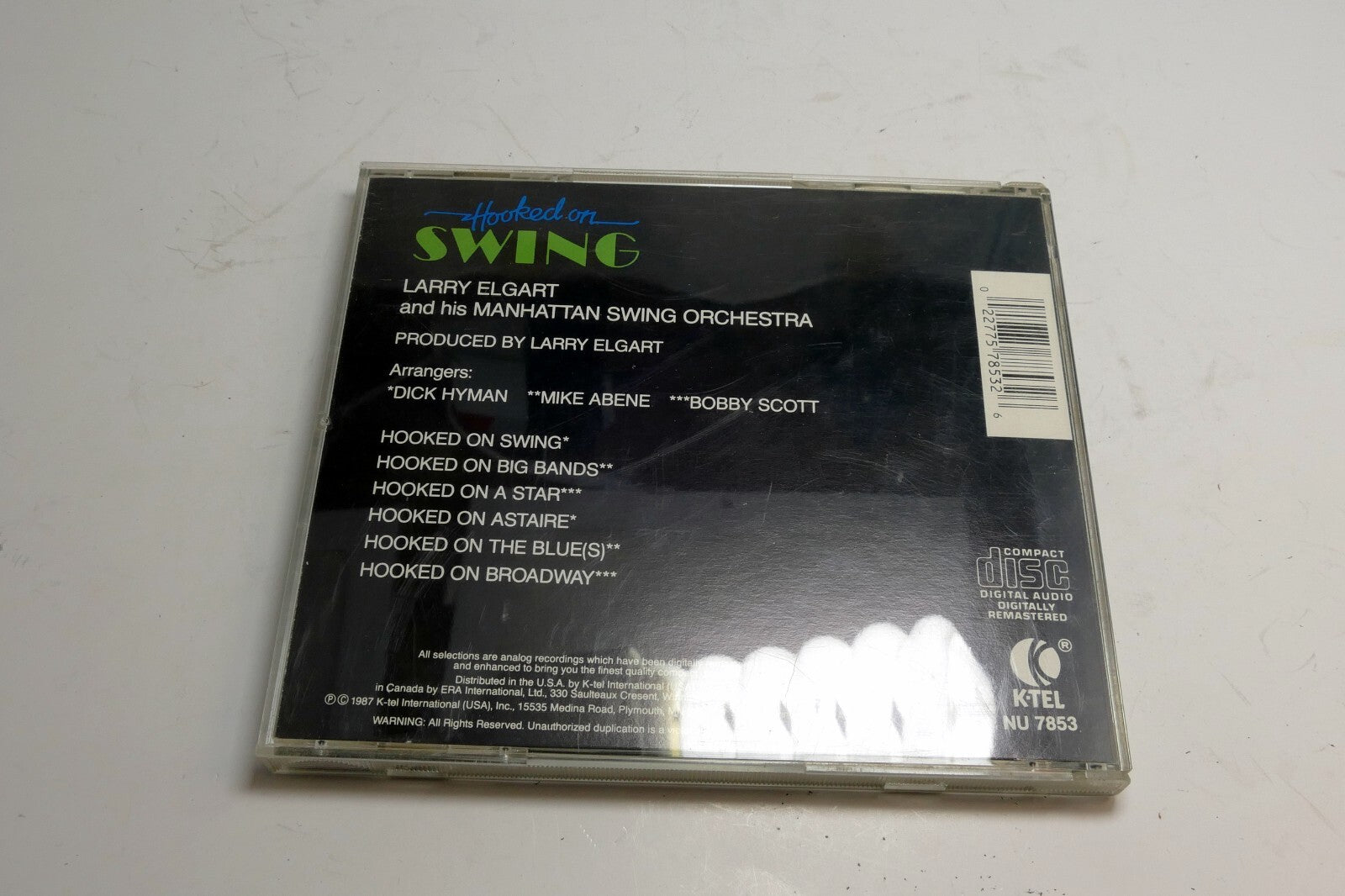 Hooked on Swing  Les Elgart Larry Elgart & His Manhattan Swing... K-TEL NU 7853