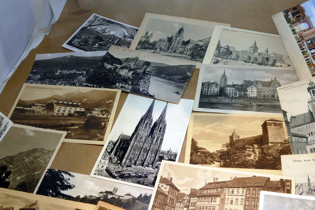 Germany Austria Unposted Postcard Lot pack of 19 from 1920's 1930's