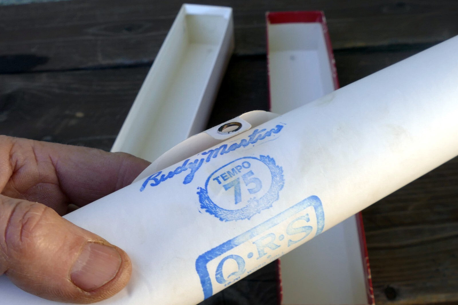 QRS Player Piano Word Roll 10-420 Candida