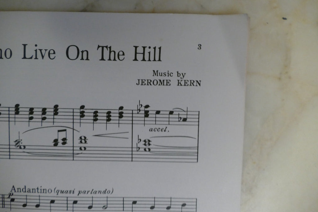 The Folks Who Live On The Hill 1937 by Jerome Kern from High, Wide And Handsome