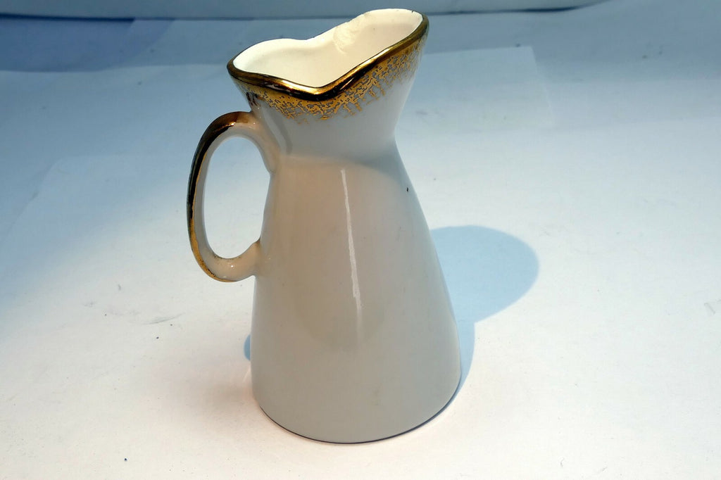 Individual Creamer Cream Pitcher Cottier Freres Purple / Pink Flowers