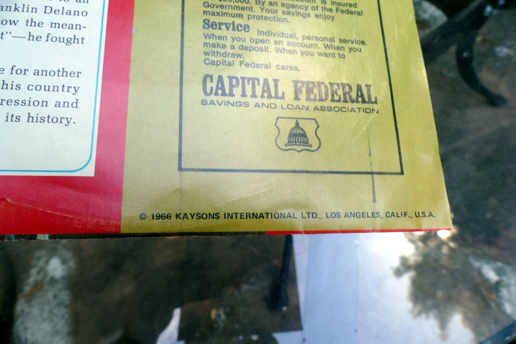 Franklin D. Roosevelt the Presidents Speak 1966 Vinyl EP Narrated By Art Baker