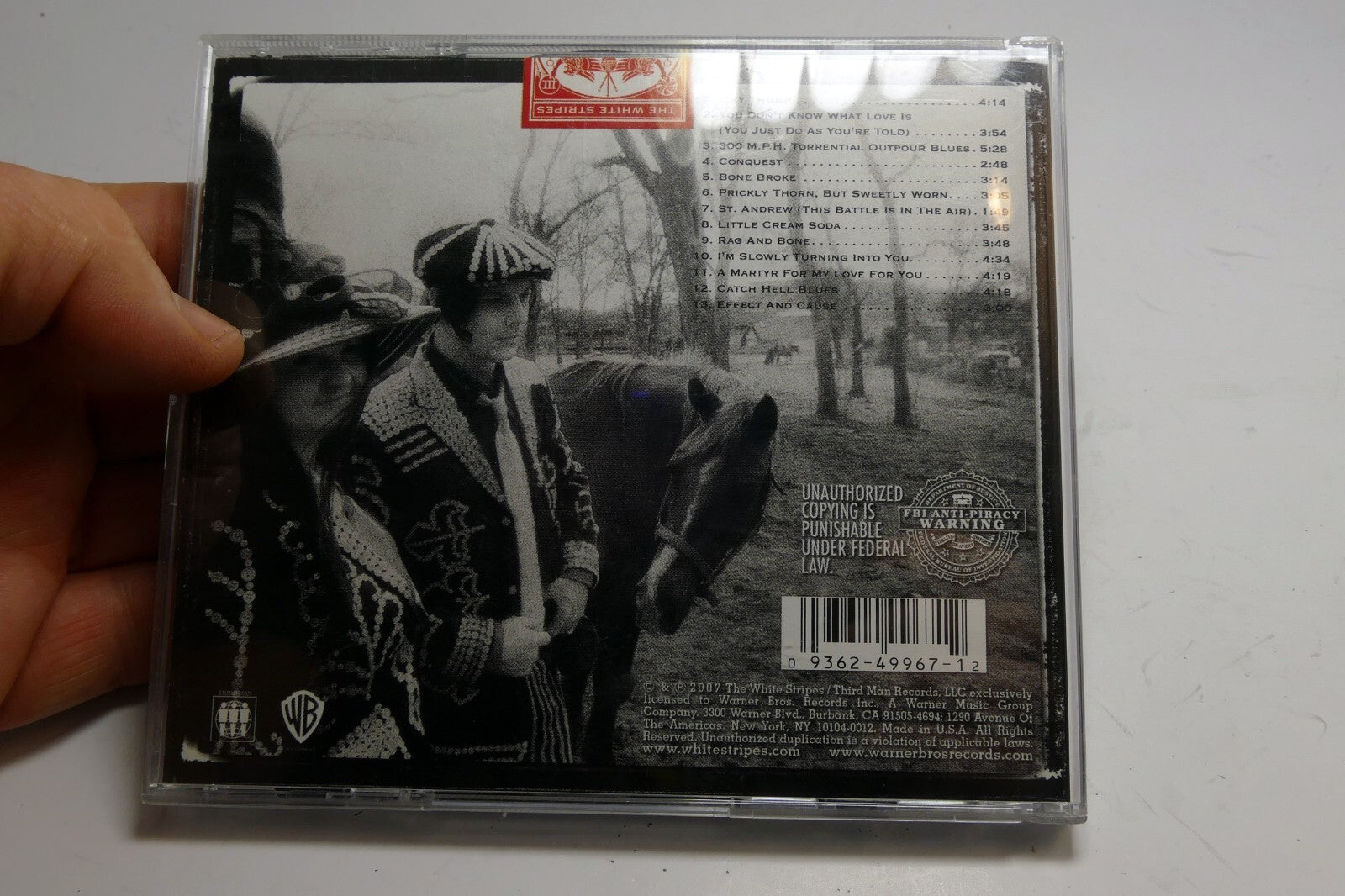 The White Stripes : Icky Thump CD Third man Warner Bros. 162940-2 - Excellent