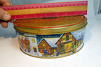 Werther's Original Candy Tin empty container  Christmas eve family snow winter