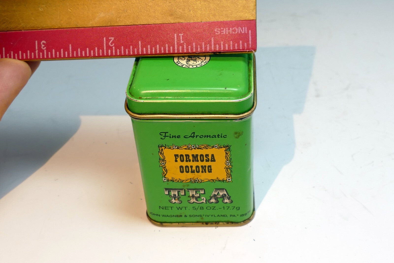 Tea Tin Formosa Oolong by John Wagner & Sons kitchen decor