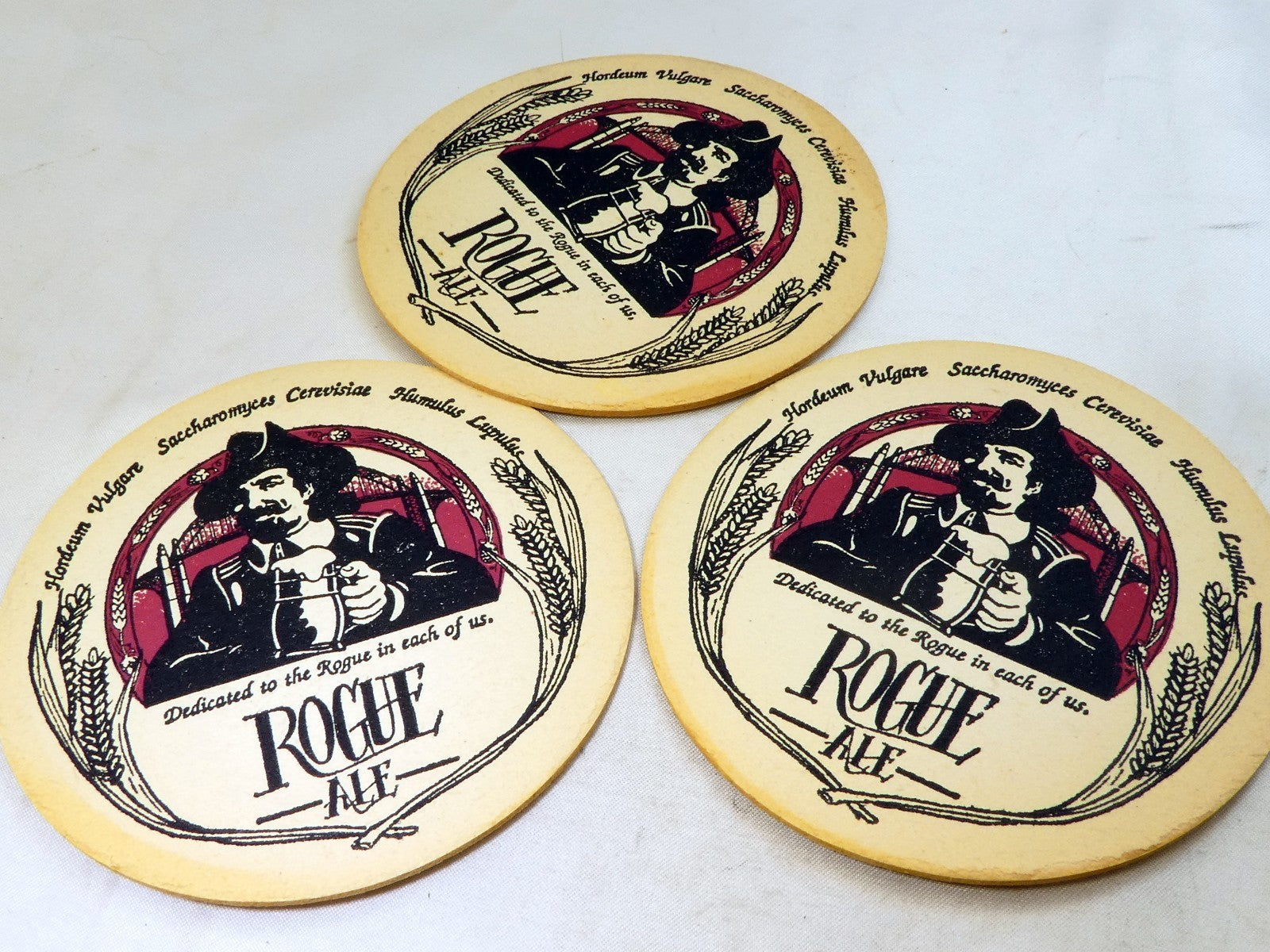 Rogue Ale Bar Coaster Beer lot 3