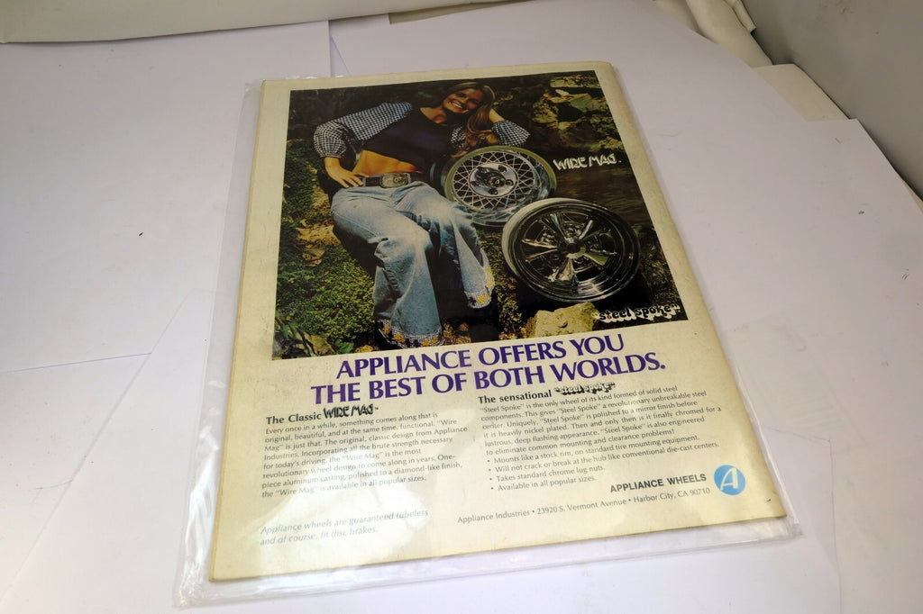 Rod & Custom Magazine April 1974 Chevy V-8 Basics, '38 Crate