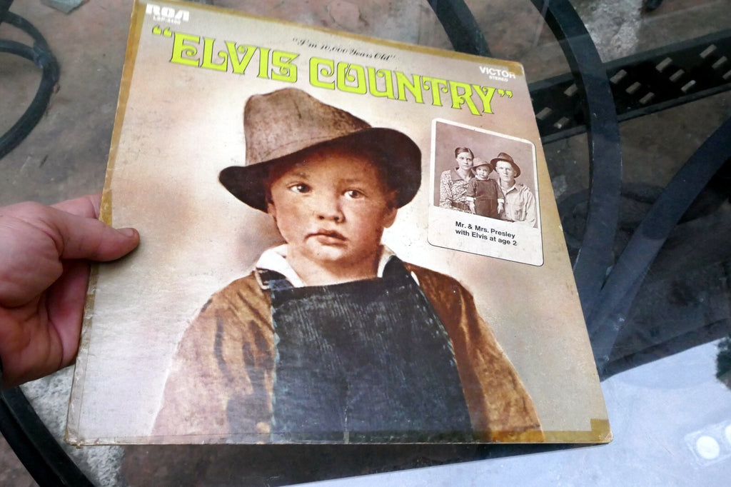 1971 Elvis Presley Elvis Country LSP-4460 - ALBUM ART COVER ONLY