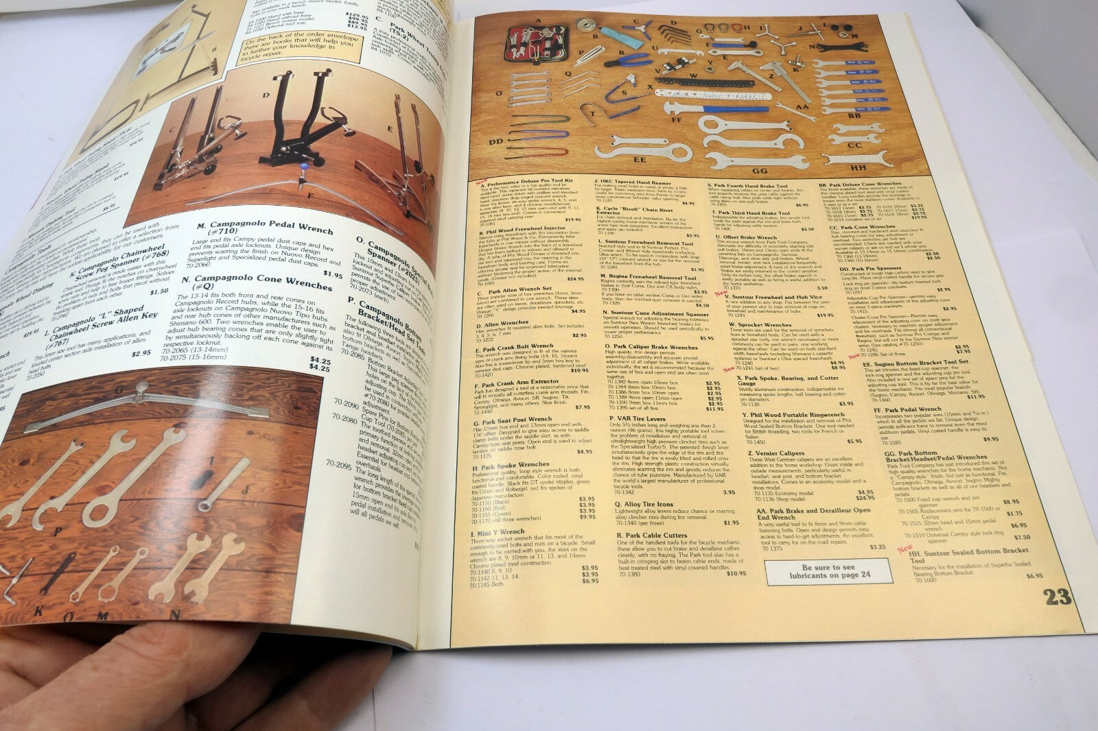 Performance Bicycle Shop Magazine Spring 1995 Sale Booklet price list