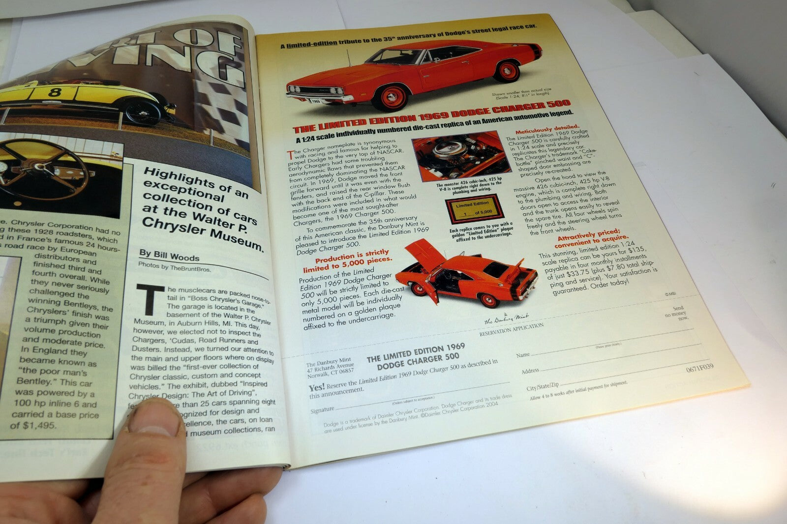 MOPAR Action Magazine April 2005 1971 Hemi Super Bee , Hemi Challenge 