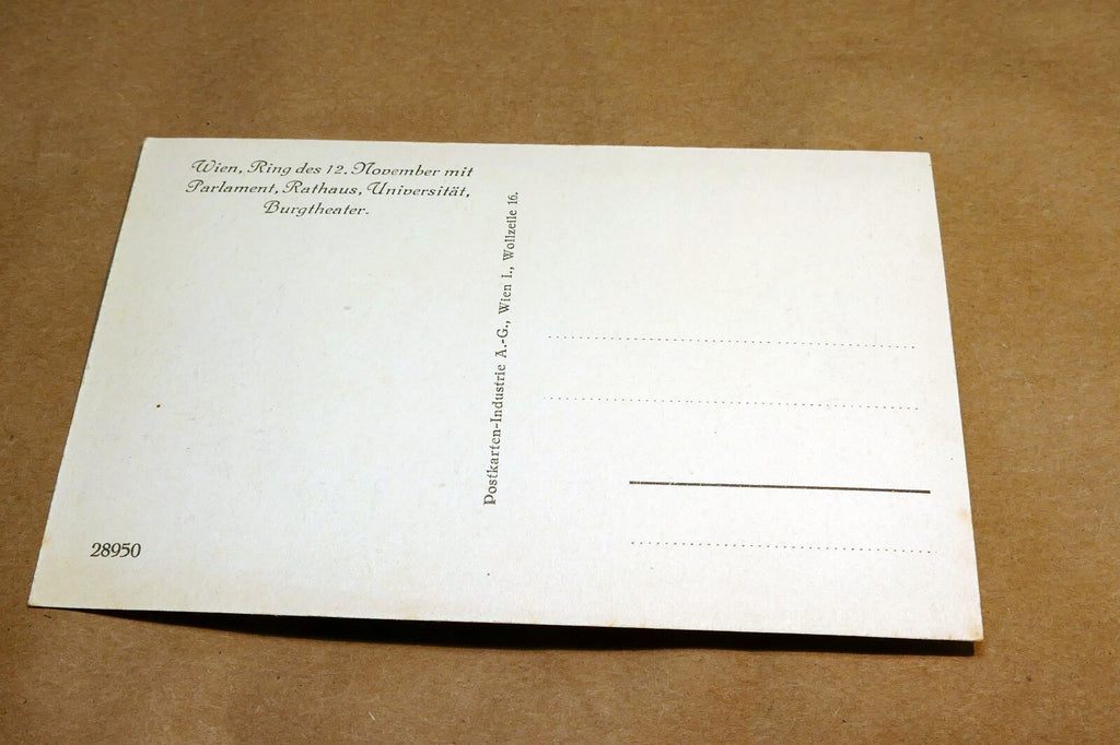 Vienna  Wien Ring Des 12 November 1930's postcard Austria - unposted