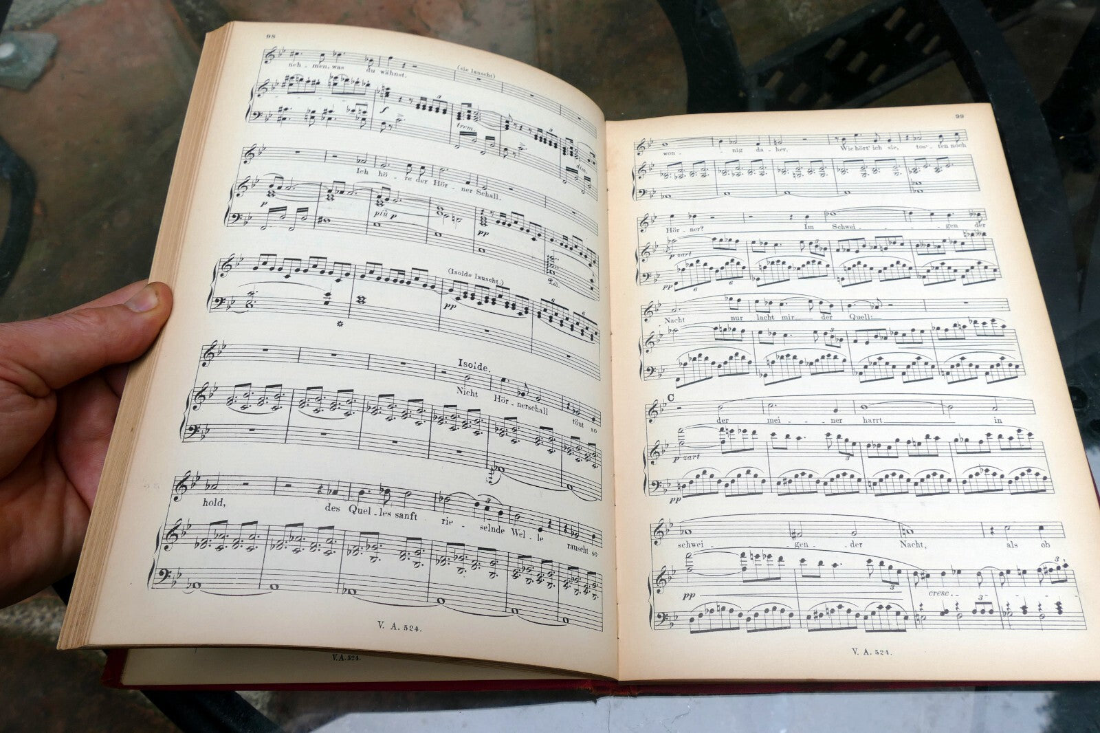 Wagner Tristan und Isolde Kleinmichel  sheet music Leipzig VA 524 1900's