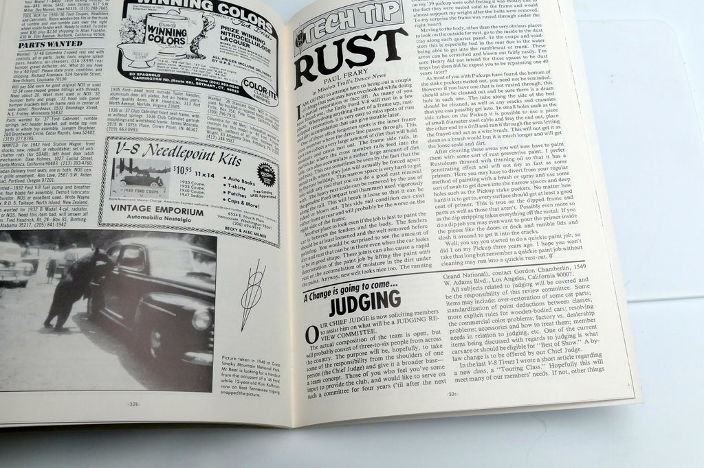 V8 Times Ford V-8 Enthusiasts Magazine July/August 1979 Woodie Fisher's '41 conv