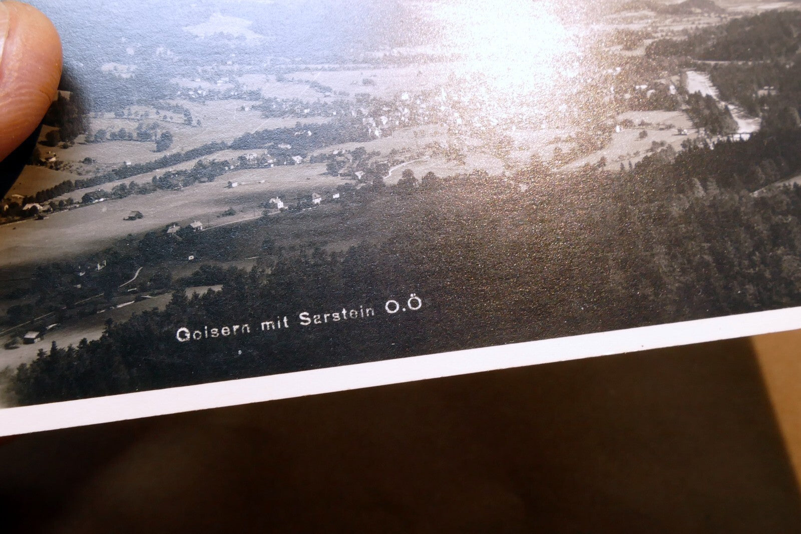 Goisern Austria postcard 1940's  - unposted