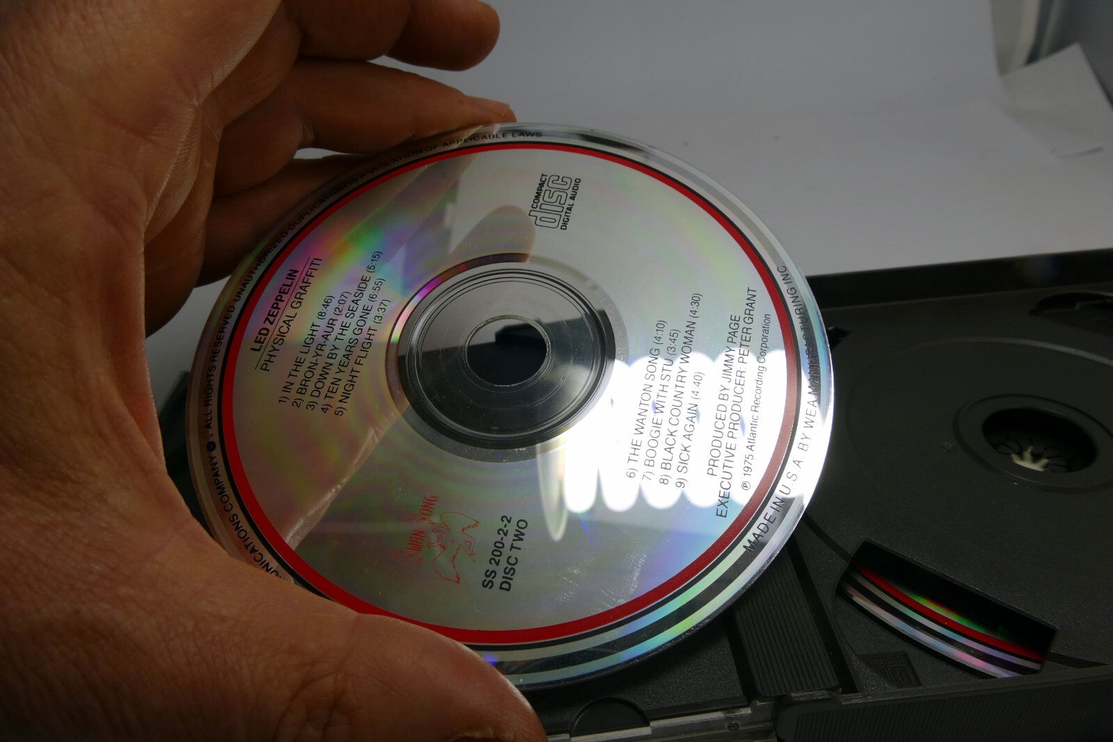 Led Zeppelin - Physical Graffiti (CD, 1975) #SS 200-2 Swan Song 2 double set