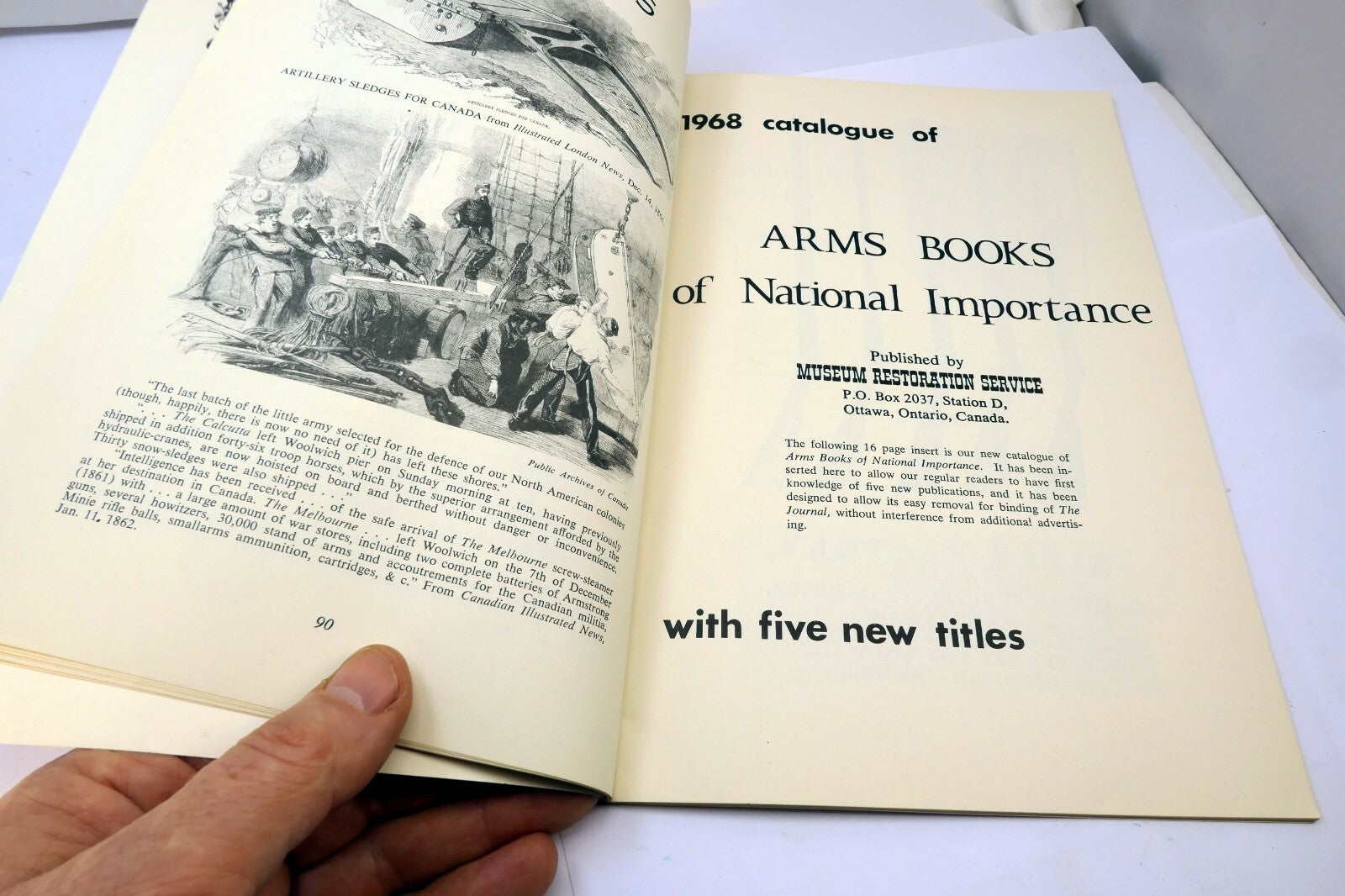 Canadian Journal of Arms Collecting Vol. 5 No. 3 August 1967 Kipling guns brits