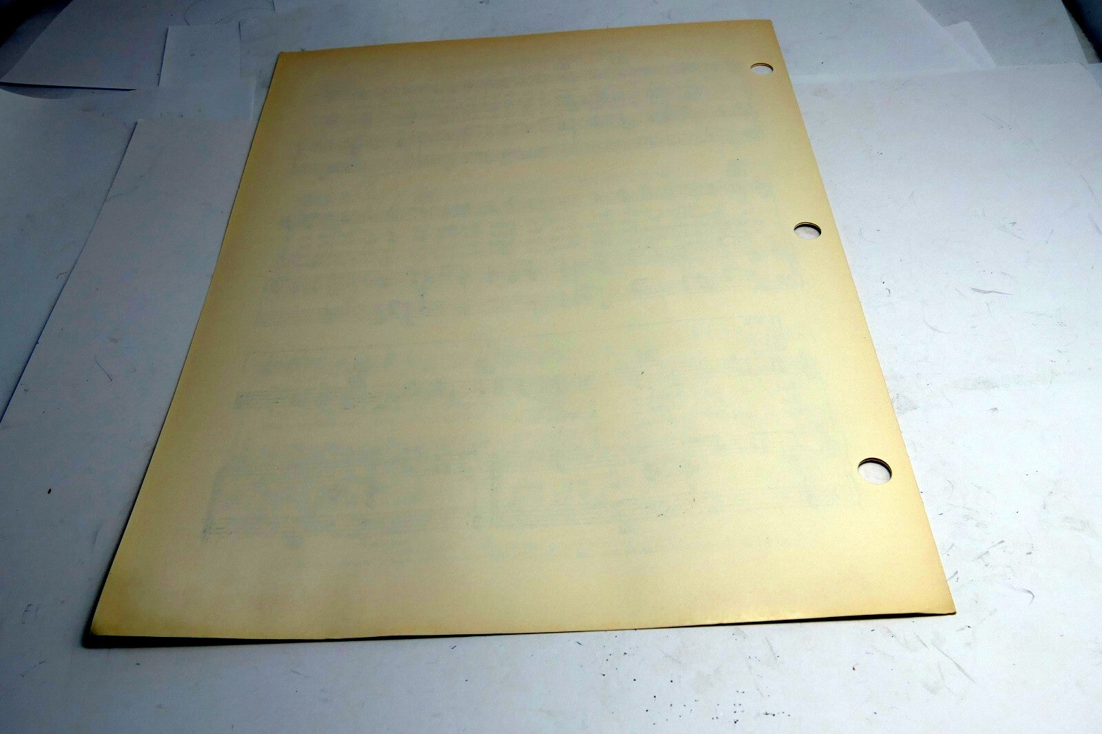 Tennessee Saturday Night Billy Hughes 1947  Sheet Music Home Folks