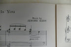 The Song Is You 1932 by Jerome Kern from "Music In The Air" musical