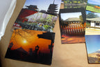 Todaiji Temple - Nara Japan Postcard 1970's  lot of 12 Pack Unposted vintage