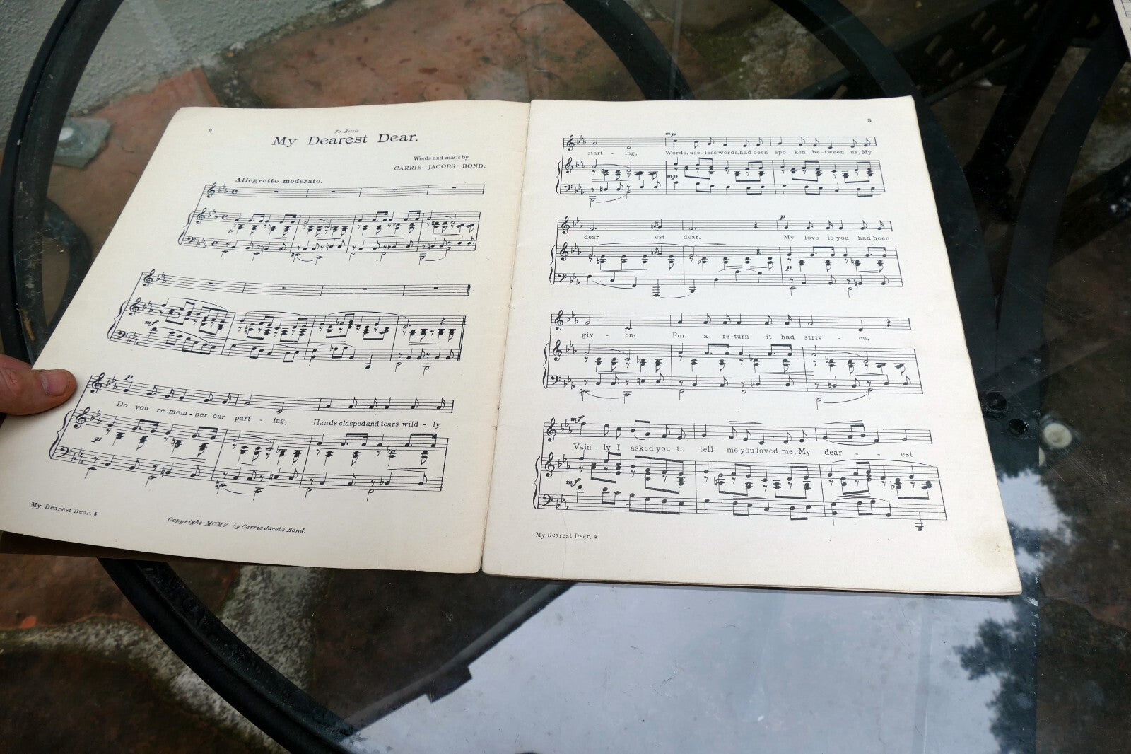 Carrie Jacobs-Bond - Ten Songs as Unpretentious as the Wild Rose 1897