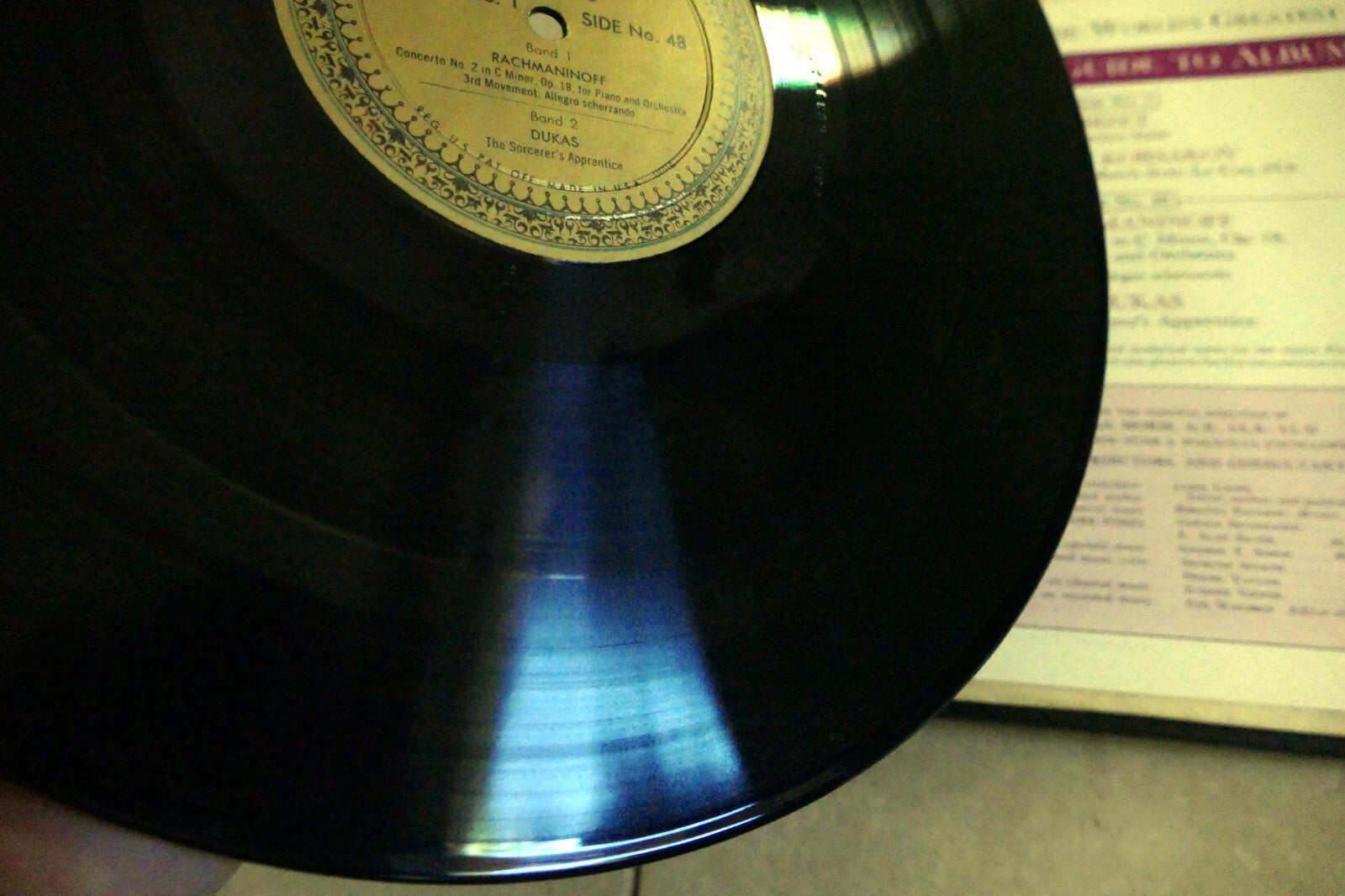 Basic Library WORLDS GREATEST Music 1958 LP Rimsky-Korsakov Rachmaninoff Album 1