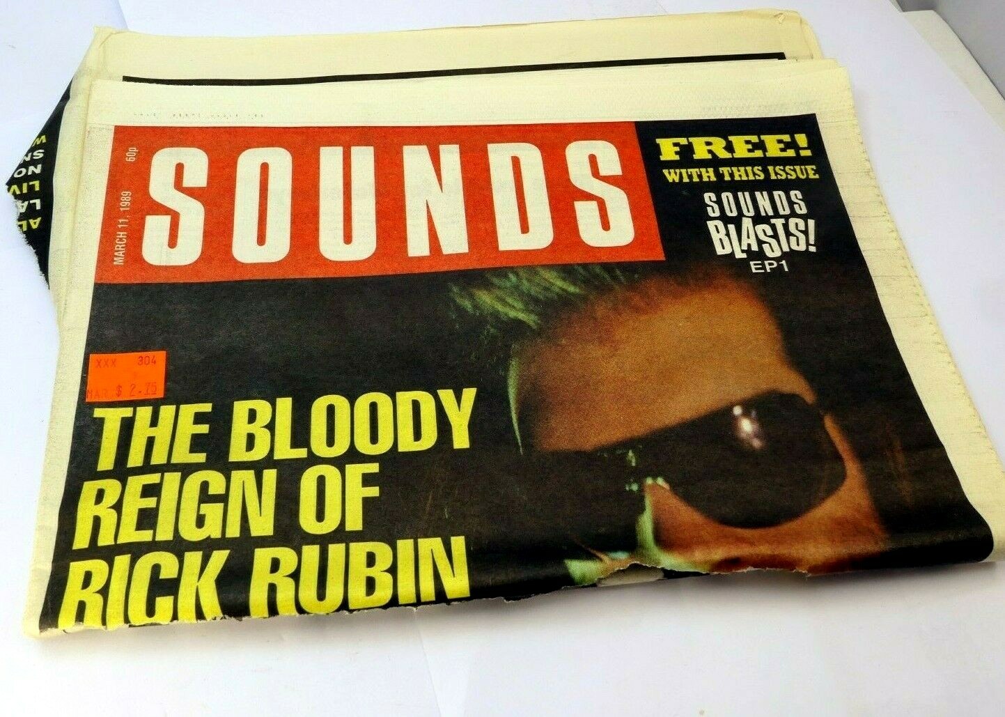 Sounds newspaper march 11 1989 music