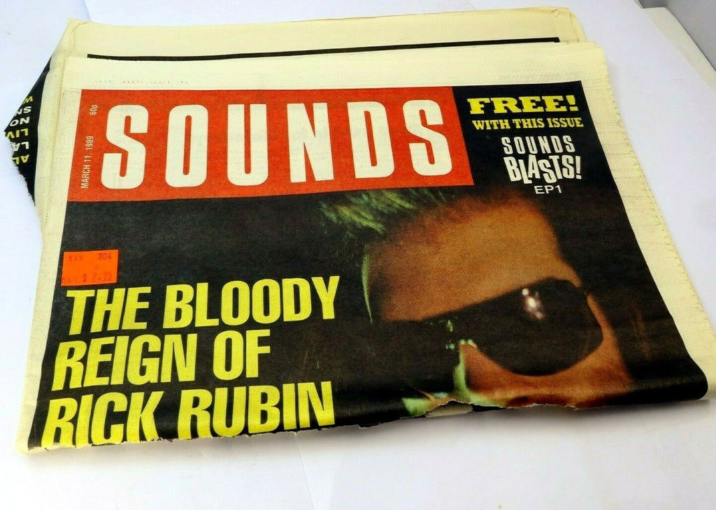 Sounds newspaper march 11 1989 music