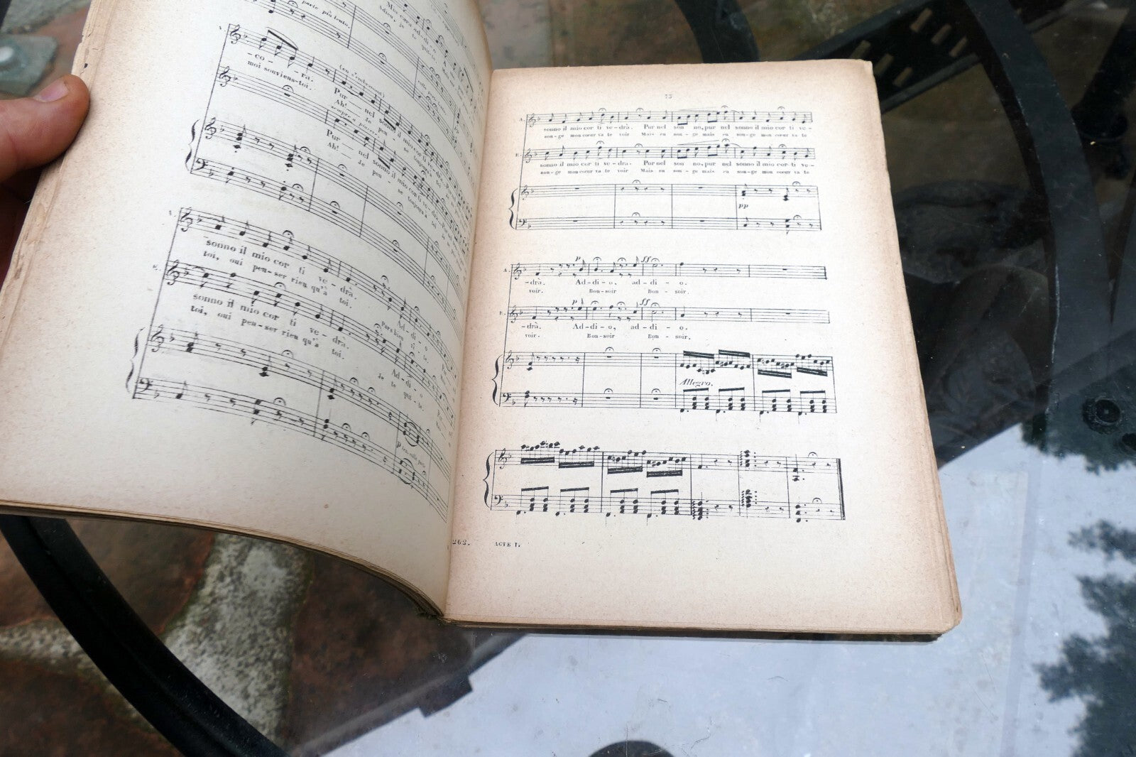Sonnambula Bellini Paris Schlesinger 1850-1890 sheet music Partition Piano chant
