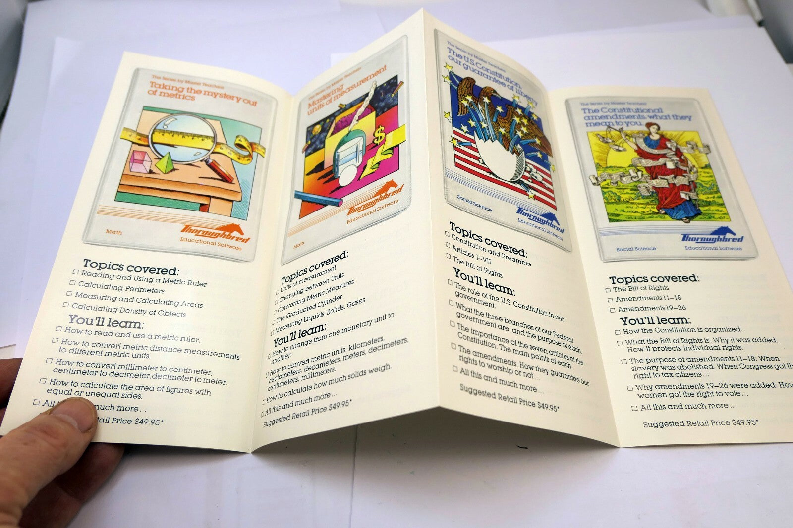 Educational Software designed by teachers Match SMC Systems Thoroughbread