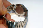 TIMEX LADIES WATCH WRISTWATCH Silver TONE - as found Untested  parts or repair