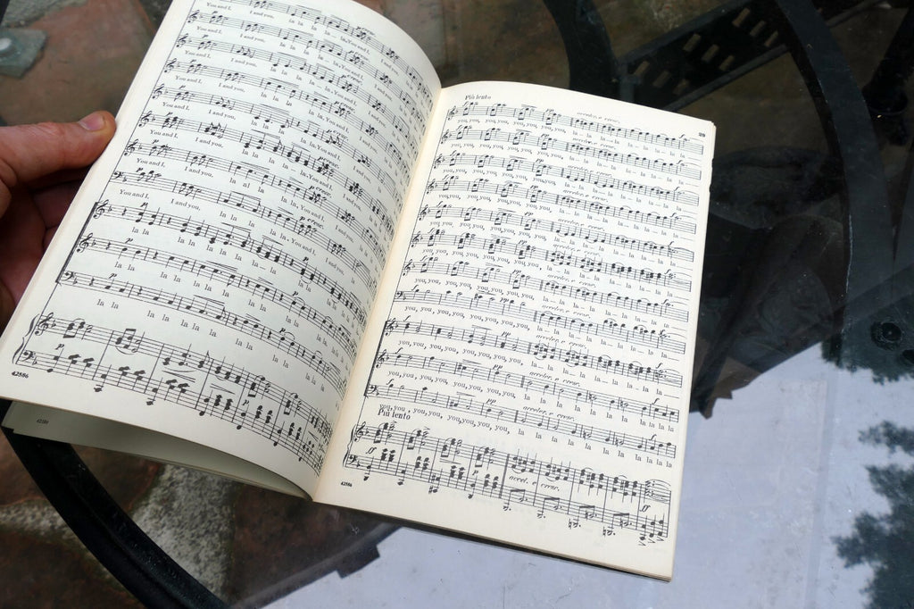 Johann Strauss die Fledermaus by Thomas Martin Sheet Music 1951 Vocal Chorus