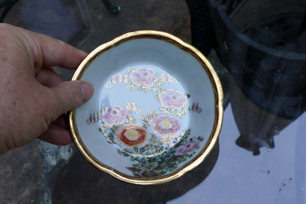 Japanese Satsuma Plate Bowl 5.5"