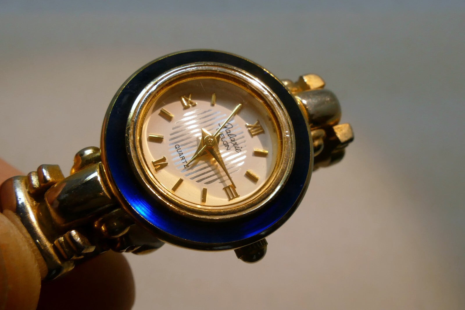 Galaxie by Elgin Cocktail Fashion Gold Tone Dress Quartz Ladies W1124