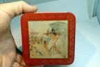 Vintage Coca-Cola Tin Can 1994 Red & Gold "Enjoy Thirst" Drink rectangle  5.5"