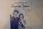 Don't give up the ship sheet music 1935, from "shipmates forever", by harry warren, al dubin