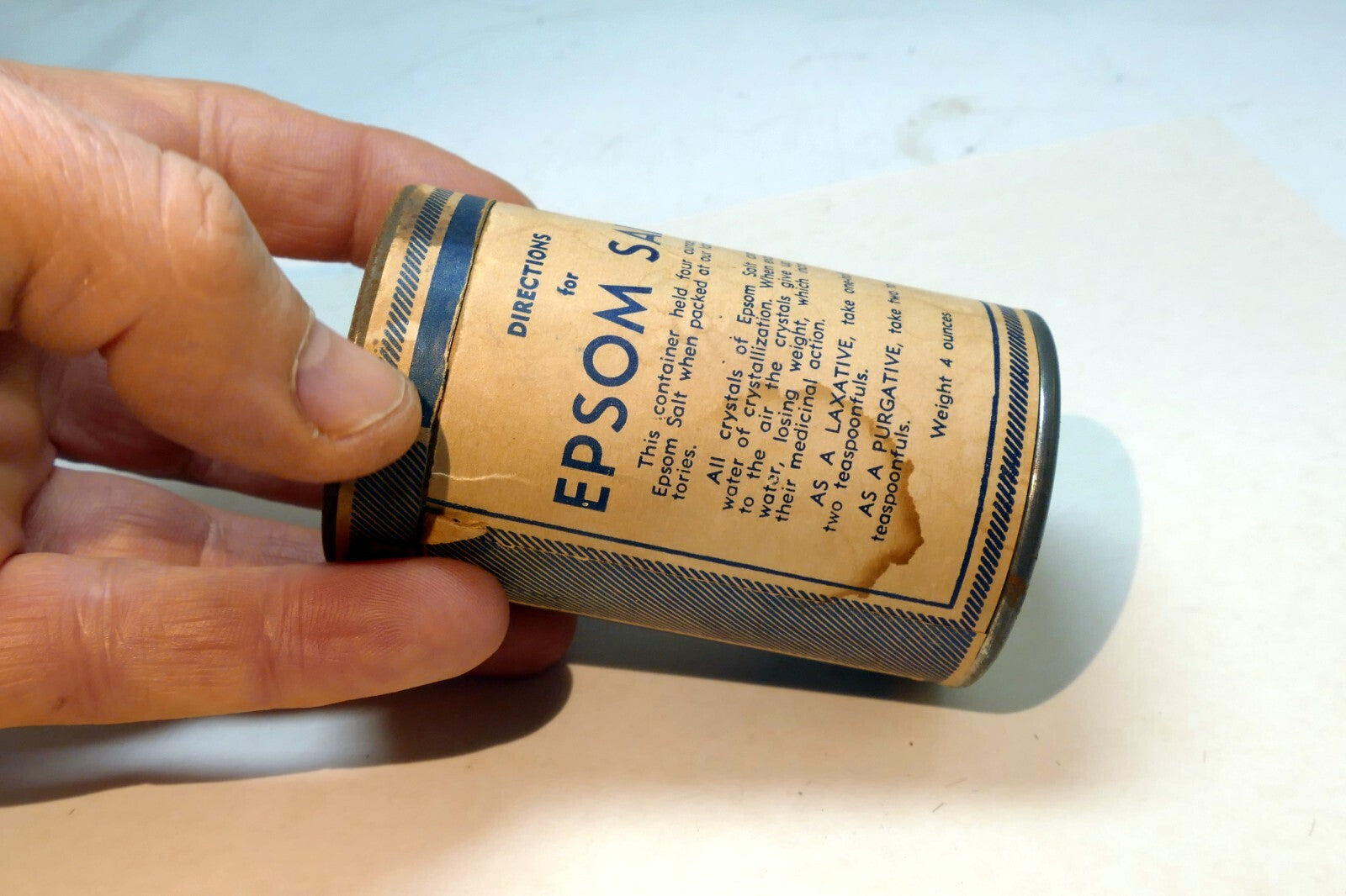 Marco Purified Epsom Salt Western Manufacturing Co. Winnipeg Canada 1910's