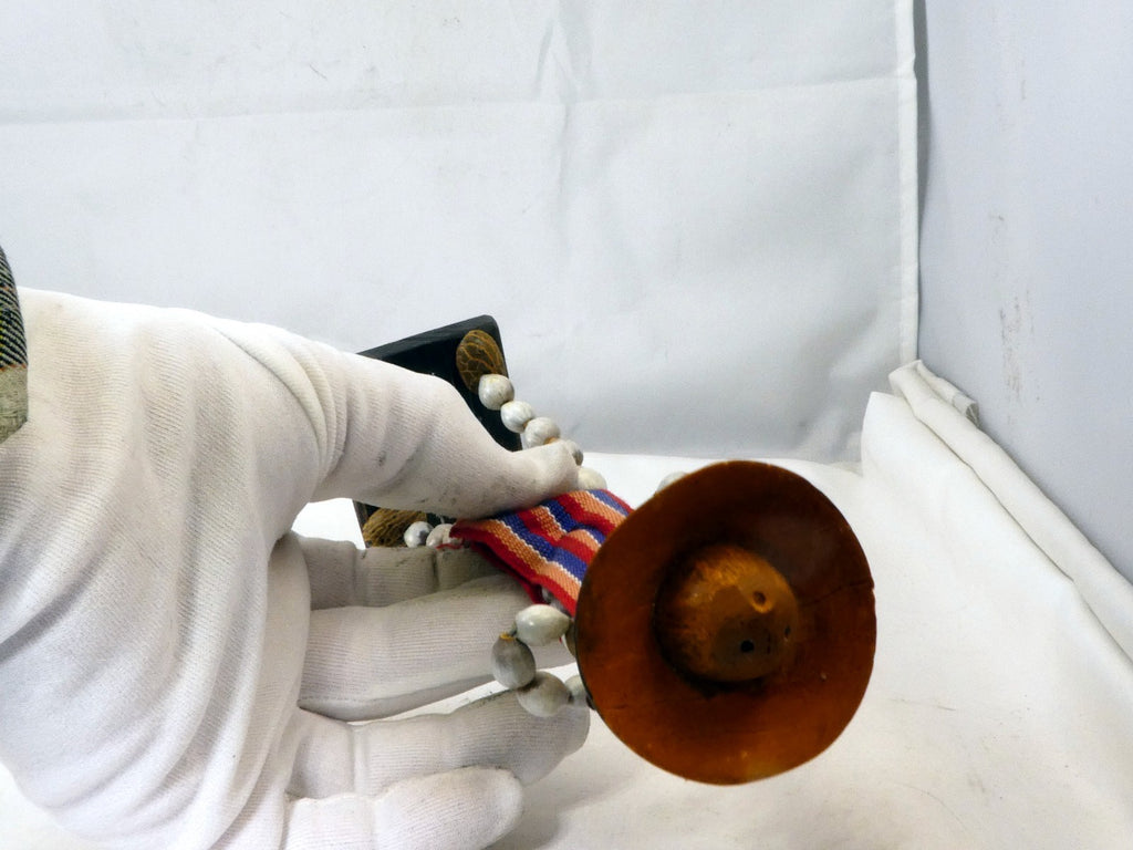 South American Doll Toy Handcraft Traditional dried nuts