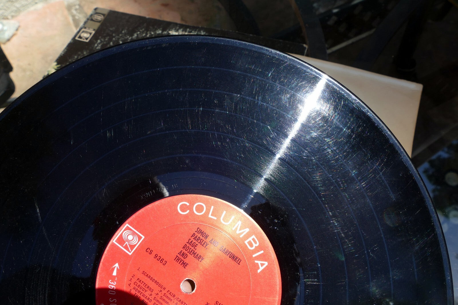 Simon & Garfunkel "Parsley, Sage, Rosemary And Thyme" CS 9363  vinyl LP  record