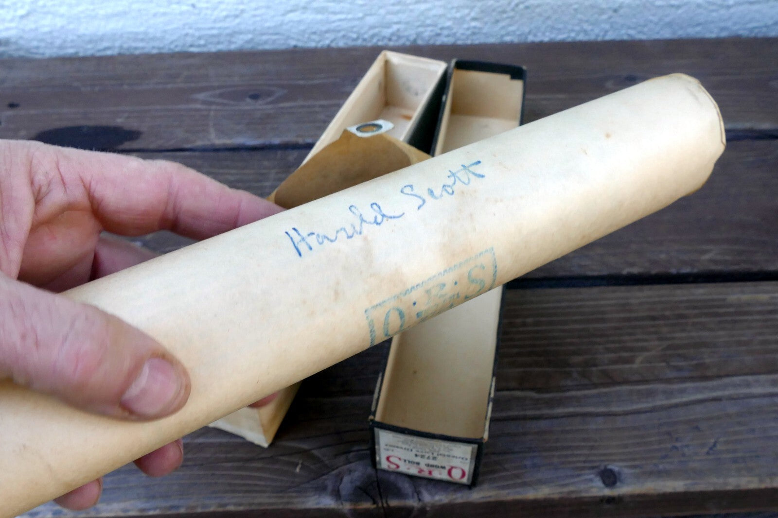 QRS Word Piano Roll 2724 Oriental Love Dreams Fox Trot