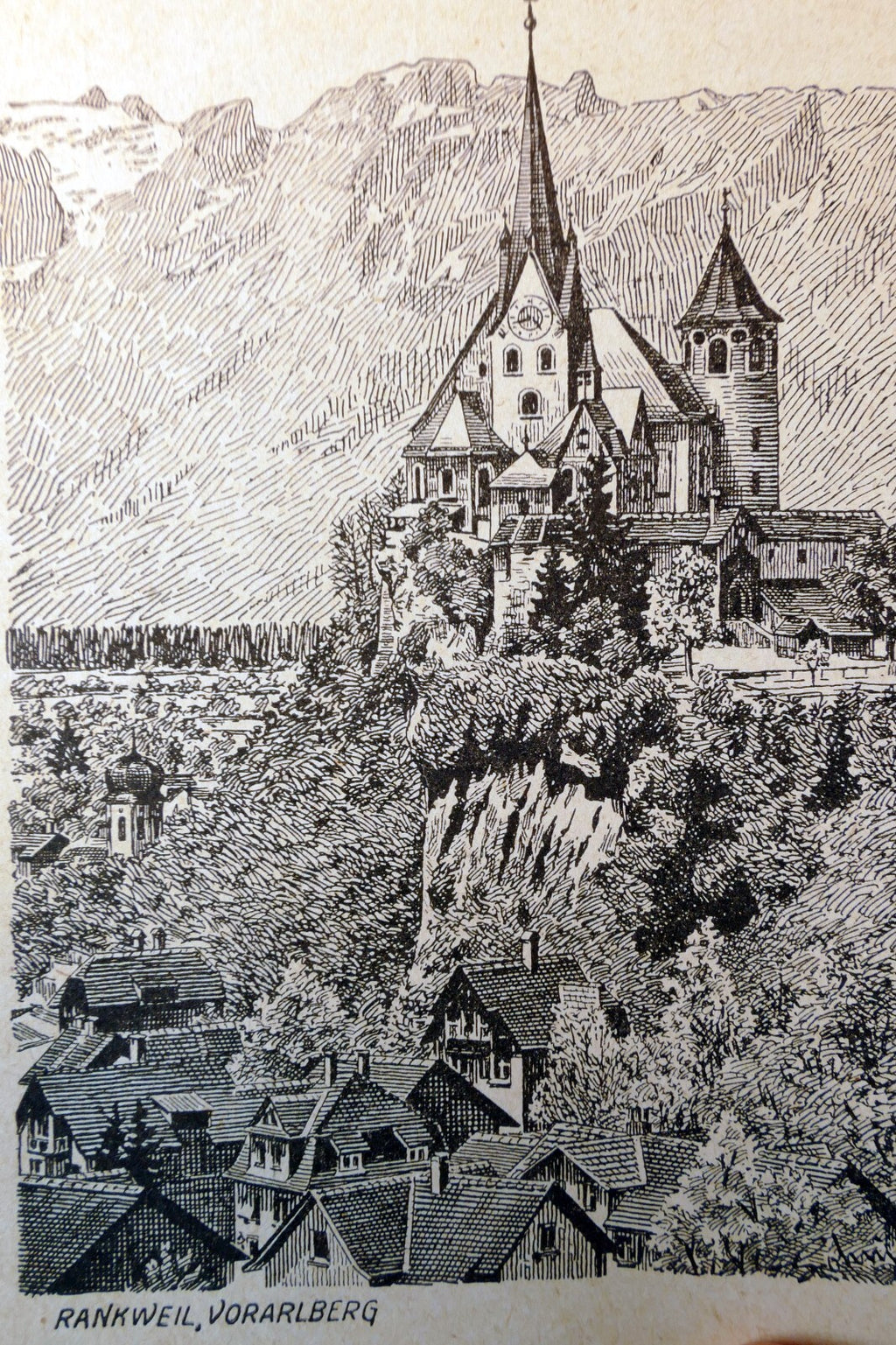 Postcard rankweil. vorarlberg 1900's
