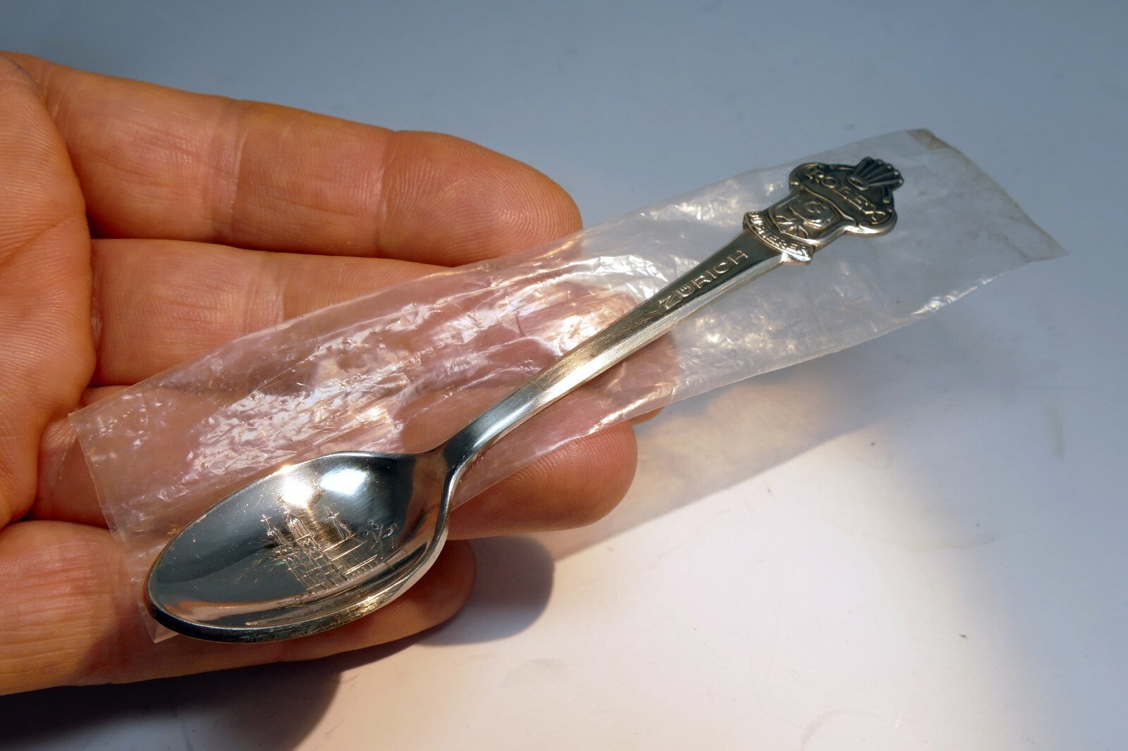 Rolex Bucherer of Switzerland "Zurich" Spoon souvenir rose - near mint