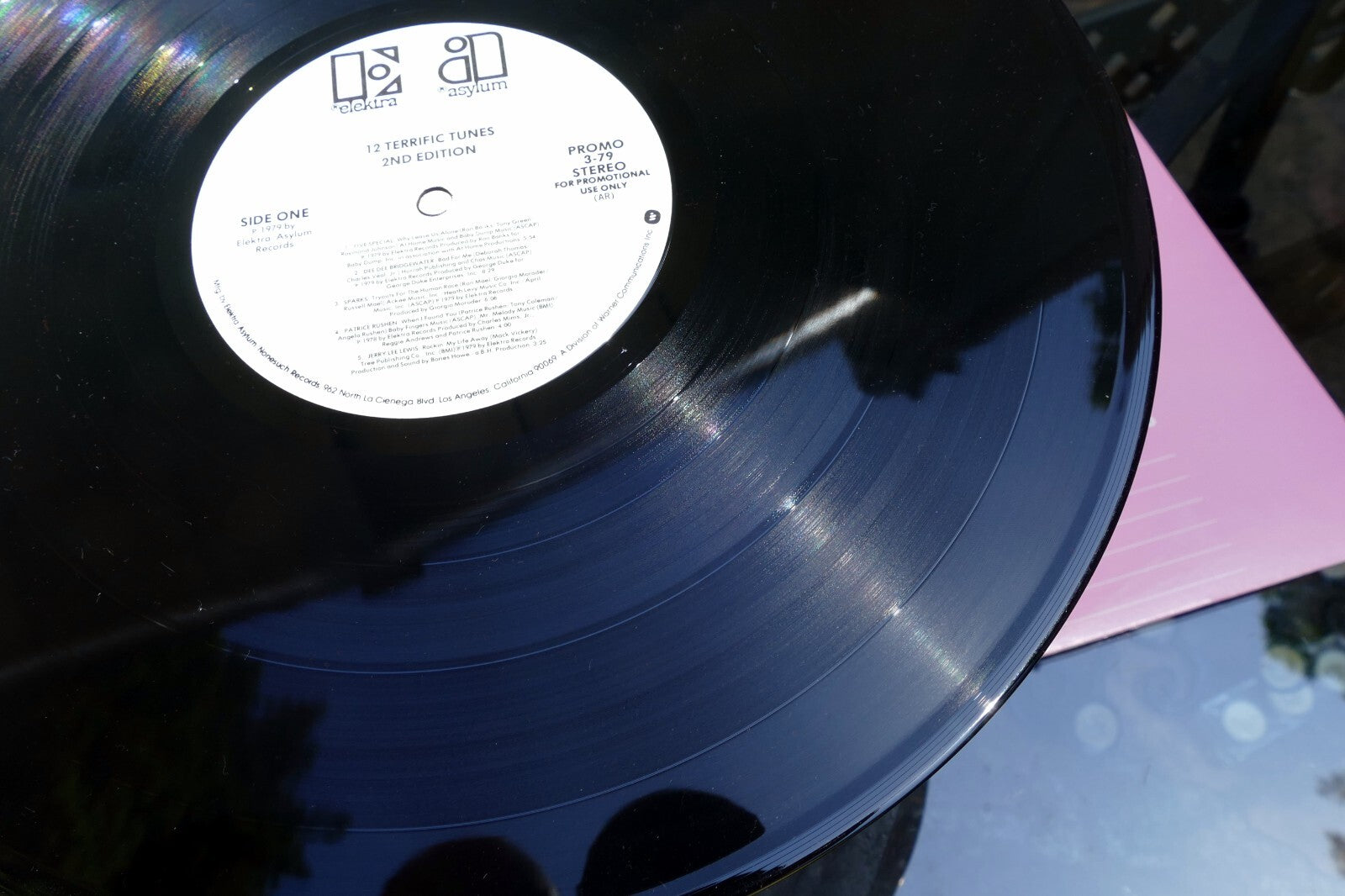 12 Terrific Tunes LP Promo 1-79 2ND Edition 3-79 Asylum / Elektra 1979