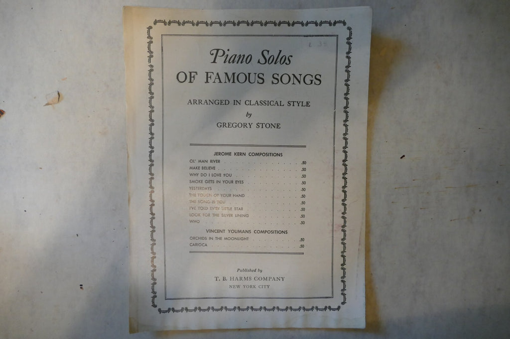 All The Things You Are, 1940, "Very Warm For Many", Jerome Kern, Dorothy Fields