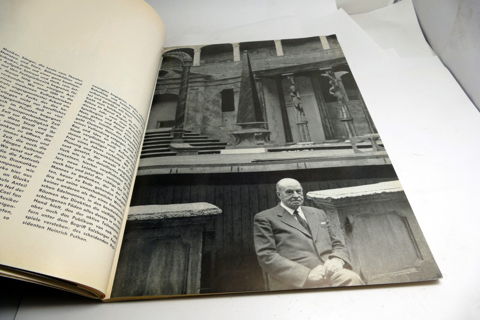 1959 Salzburger Festspiele Alpenjournal Österreich mit separatem Programmheft