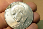 1972-D EISENHOWER DOLLAR COIN  CIRCULATED Pack of 2 lot of two